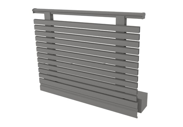 alu balkongelaender imola rendering